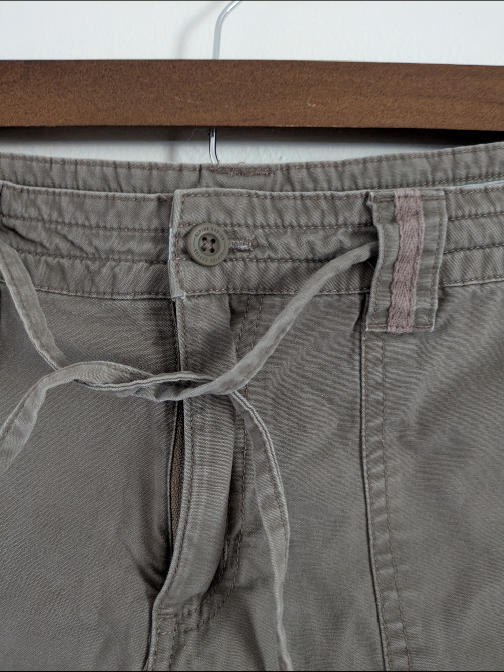 Alpine Design Brown Drawstring Utility Shorts - Picture 3 of 7